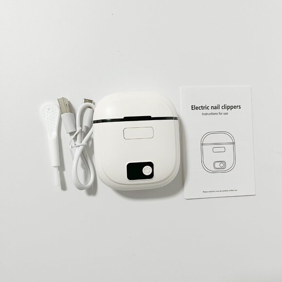 2-in-1 Electric Nail Clipper Auto Nail Knife and File Nails Trimmer - Picture 7 of 7